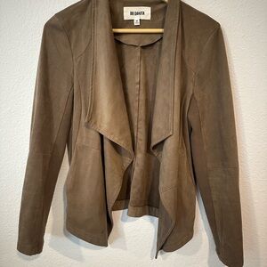 BB Dakota Women's Vegan suede tan jacket